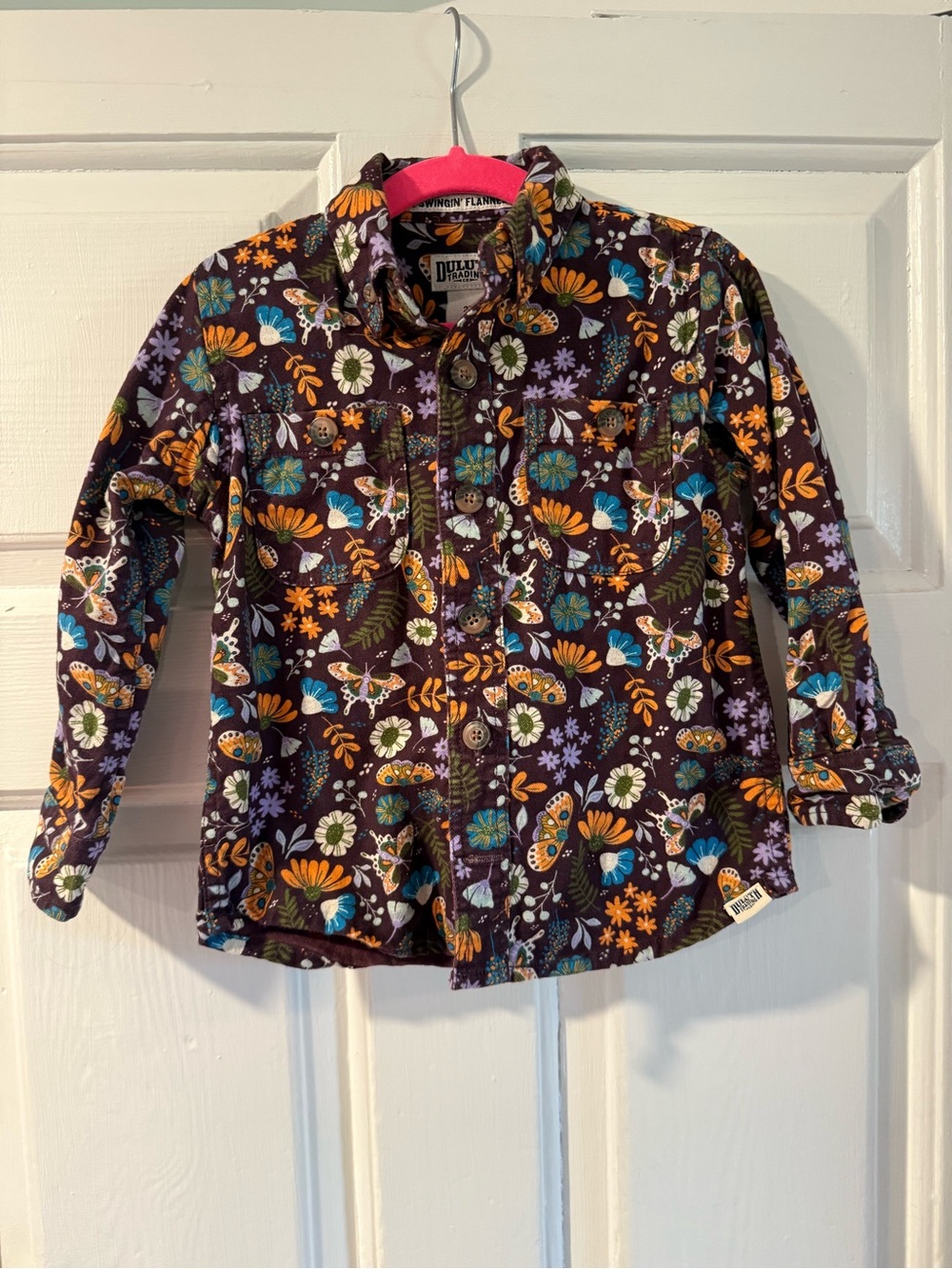 Duluth Trading Kids free swinging flannel